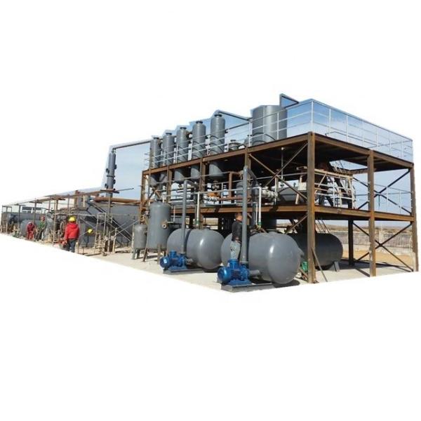 Q245R Boiler Steel Fully Automatic Crude Petroleum Waste to Diesel Distillation