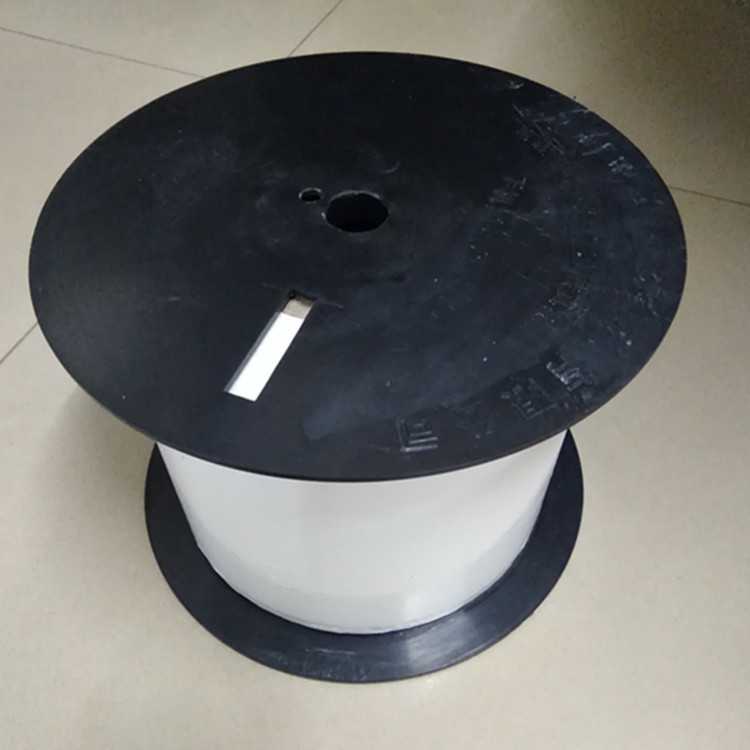 White color 10MM X 12,000M White marking tape for indent marking machine (HDPE jacket- Optical fiber cable)