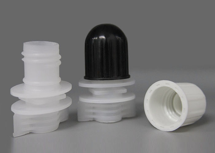 Leak - proof Plastic Liquor Pour Spouts For Detergent Laundry Liquid Doypack