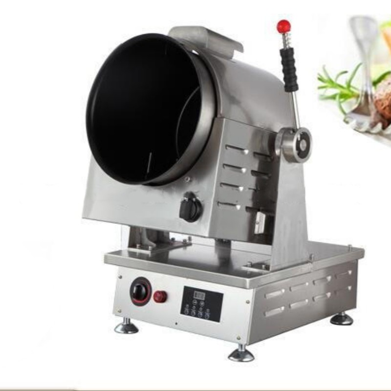 Fast Food Restaurant Multi Drum Fully Automatic Cooking Robot
