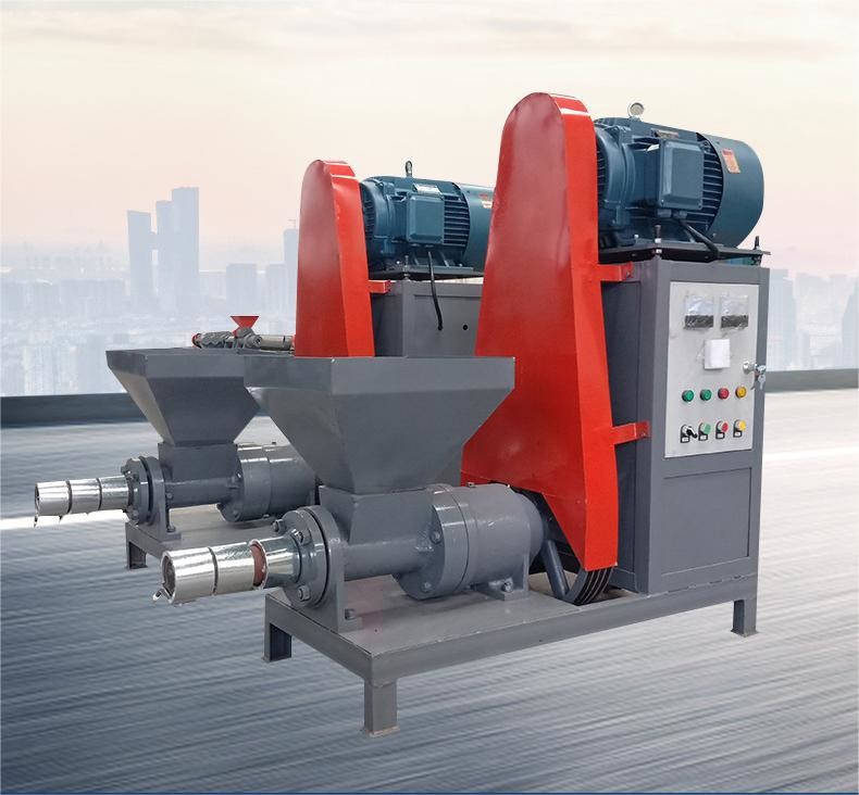Waste Wood Briquette Charcoal Making Machine Bamboo Coal Rod Forming Equipment