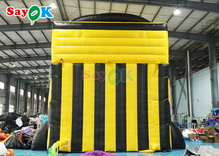 Inflatable Dry Slide Commercial Wave Ropeway Games Inflatable Zip Line Slide Combos Logo Printing