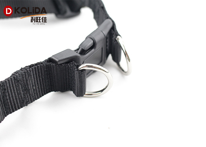 Eco - Friendly Nylon Webbing USB Rechargeable LED Dog Harness 2.5X50cm / 60cm