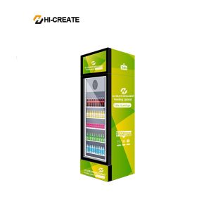 Self Pickup Wall Mounted Unmanned Vending Machine Adjustable Customizable