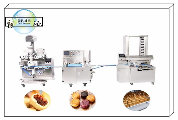 Moon Cake Production Line Machine, Moon Cake Making Machine, Moon Cake