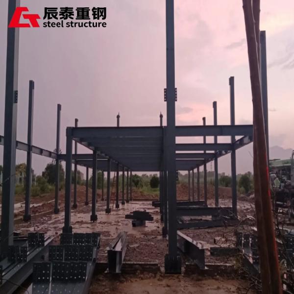 Fast Construction Speed Steel Structure High Rise Frame Industrial Metal