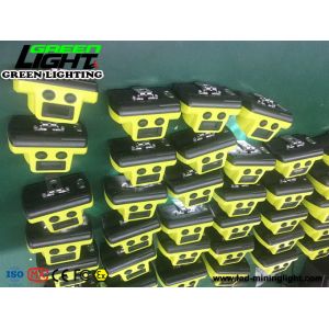 18000lux 385lum Cordless Miners Cap Lamp 6500mAh With LCD Screen