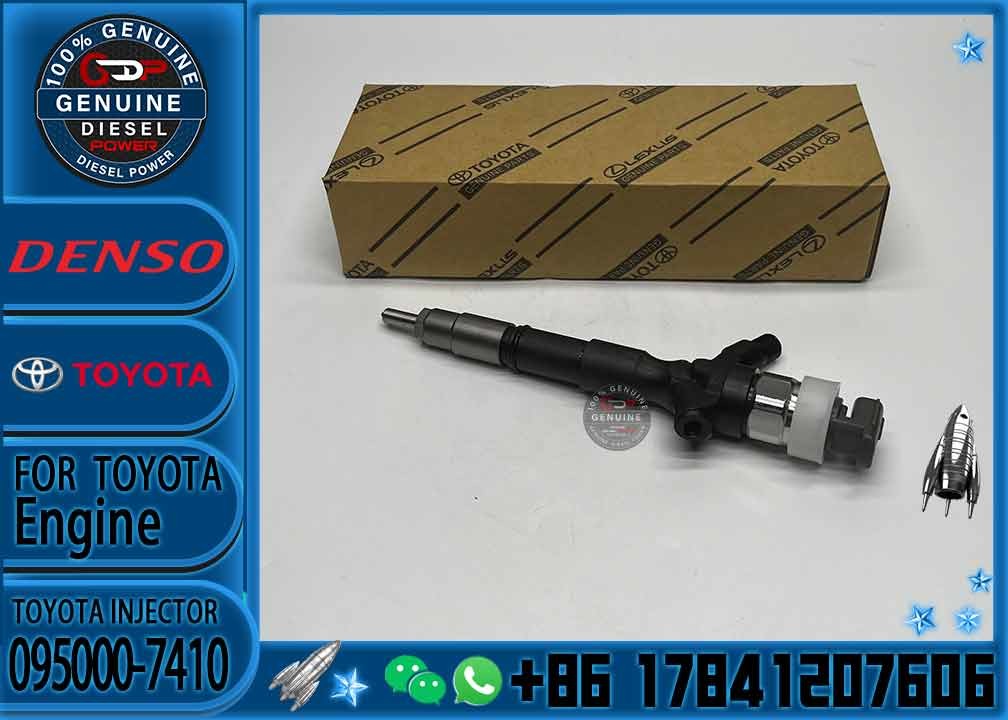 Common Rail Injector 23670-30280 23670-39185 095000-7780 095000-7030 095000-7410 23670-39215 23670-30140 for Toyota Hilu
