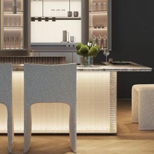 Tailor-Made Teppanyaki Grill Table with Free Design Consultation and Advanced