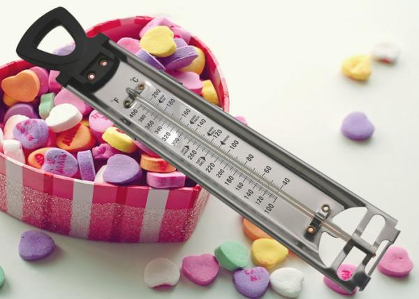 Kitchen Cooking Candy Deep Fry Thermometer Liquid Filled Thermometer Heat