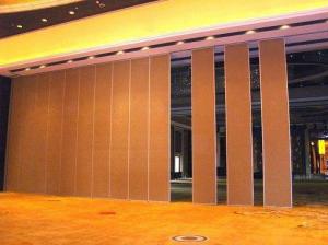  Folding Internal Sound Proof Partitions , Lightweight Removable Acoustic Insulation Doors Manufactures