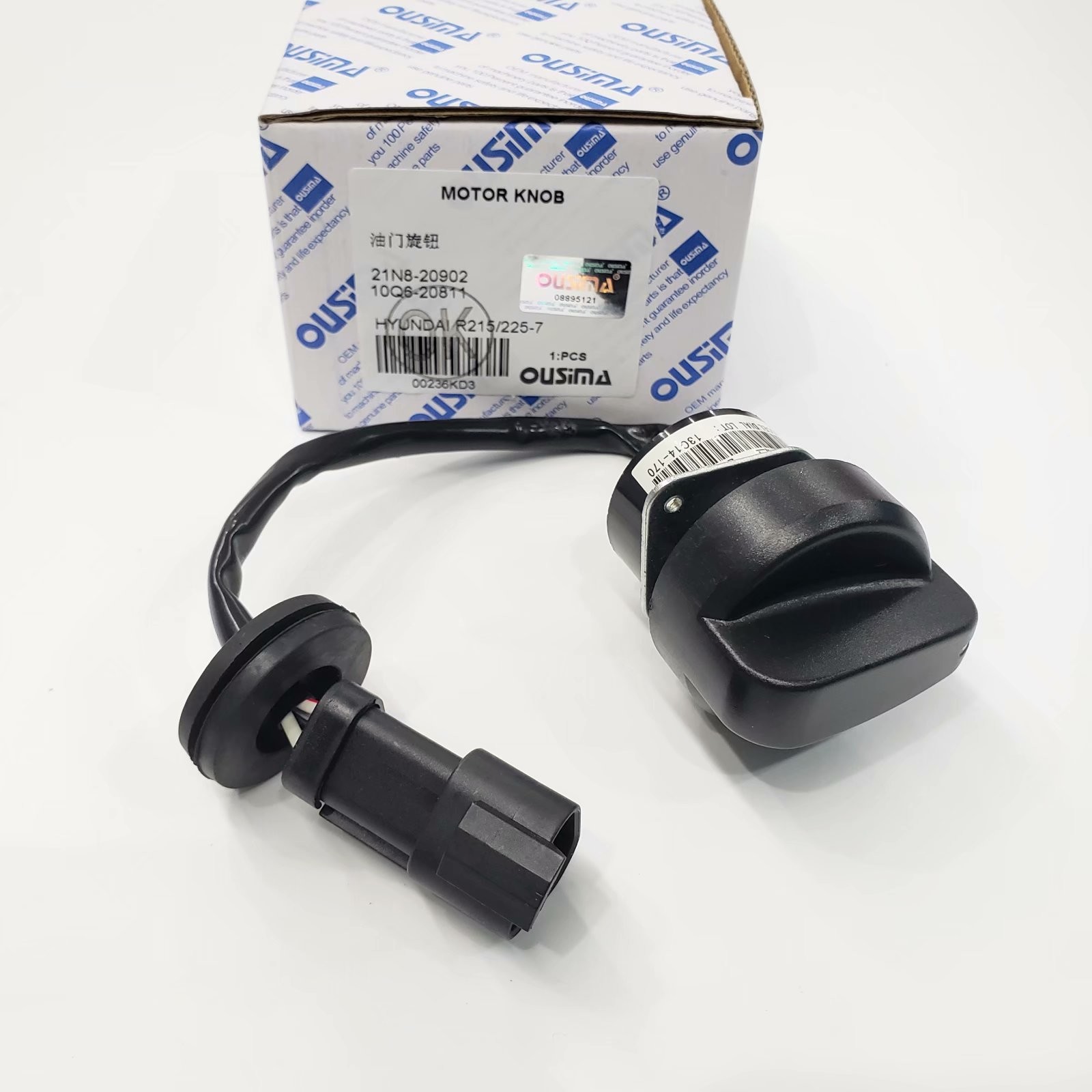 OUSIMA 21N820902 10Q620811 Excavator Throttle Knob Touch Switch 21N8-20902 10Q6-20811 Hyundai R215 R225-7