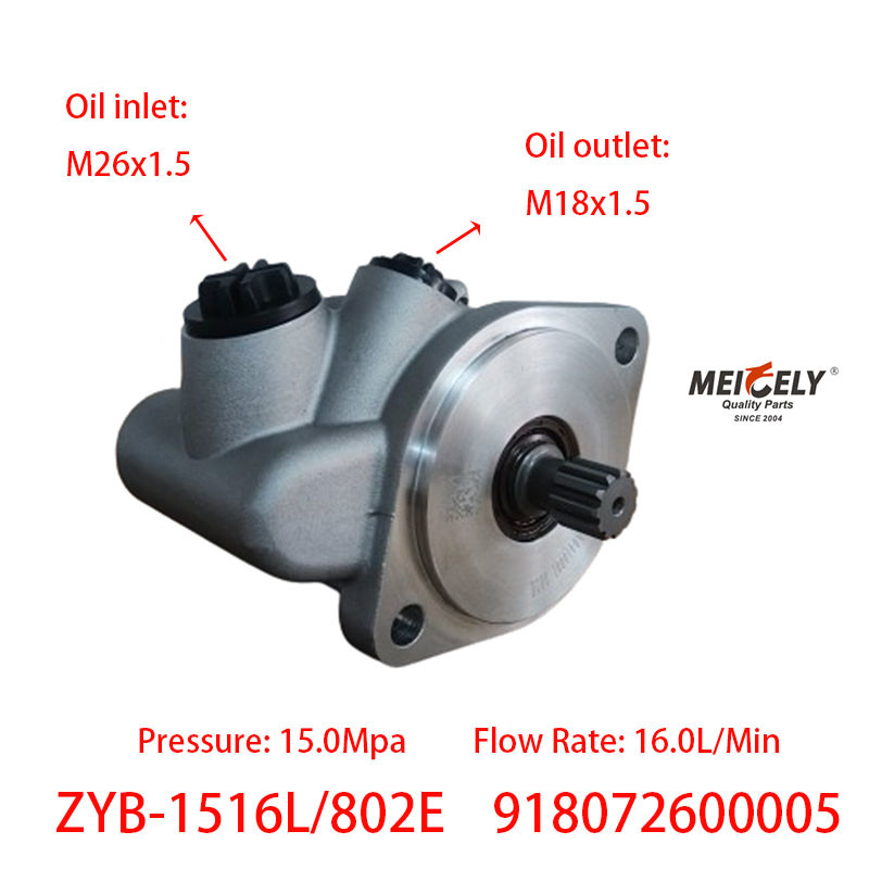 918072600005 Sany Heavy Industry Steering Booster Pump