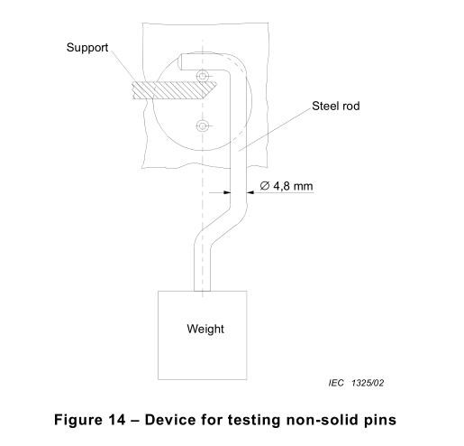 IEC 60884-1 2022 Switch Life Tester Device For Checking Non Solid Pins VDE Type Plugs Sockets
