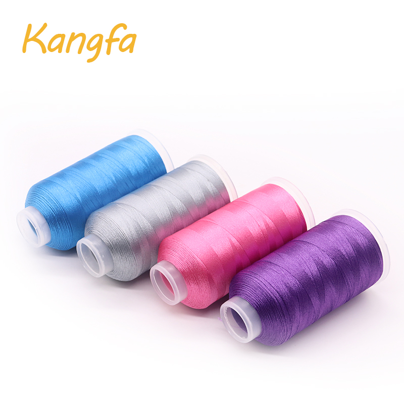 Dyed Texturized Pattern 1000m 150D Waxed Thread for Leather Sewing Black Book Binding