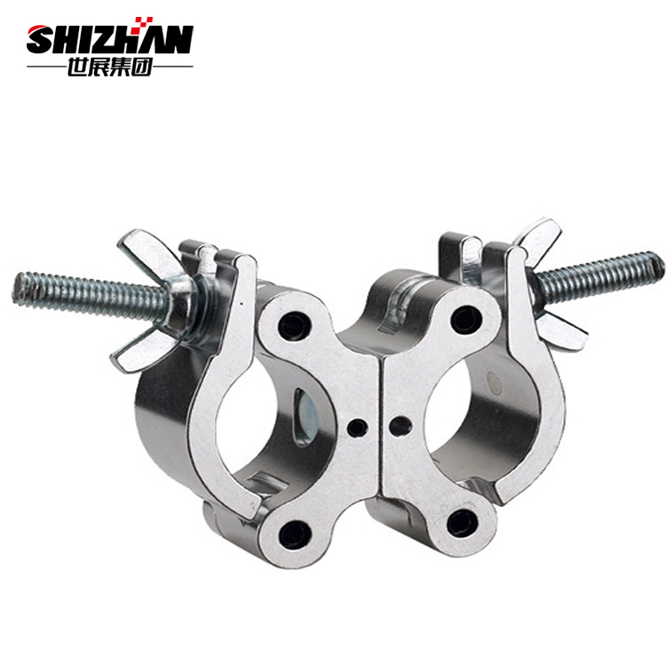 Aluminum Truss Accessories Heavy Duty Double Swivel Clamp Truss Coupler