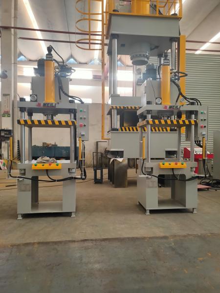Quality CNC Four Post Hydraulic Press Hydraulic Assembly Press HMI Control for sale