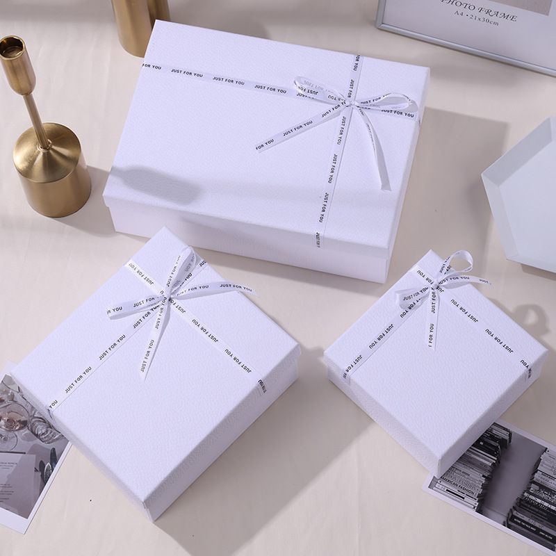 Christmas Wedding Festival Gift Wrapping Box, Custom Logo Jewellery Cosmetic Packaging Boxes