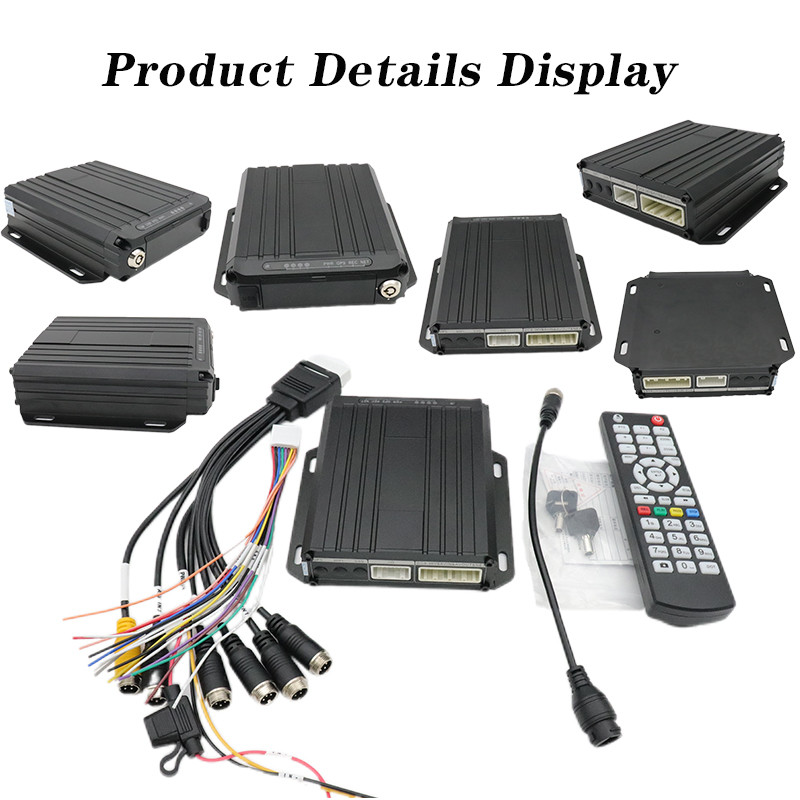 4G Online Video Tracking GPS Mobile DVR 1080p Sd Card 4 Channel Sim Card GPS Vehicle CCTV Camera