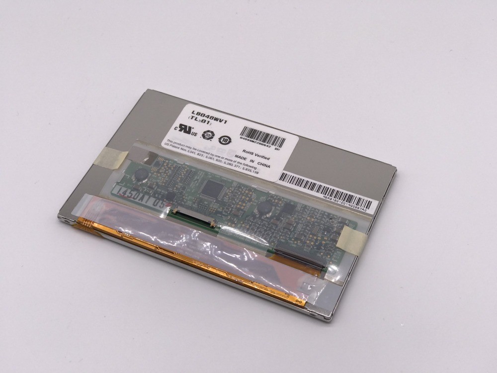 800*480 Pixels Industrial LCD Display LG 4.8 Inch LB048WV1-TL01 For BENQ S6MID UMPC