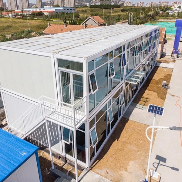 Zontop Modern Luxury Quick Concrete 20ft 40 Ft Ready Prefabricated 4 Bedrooms