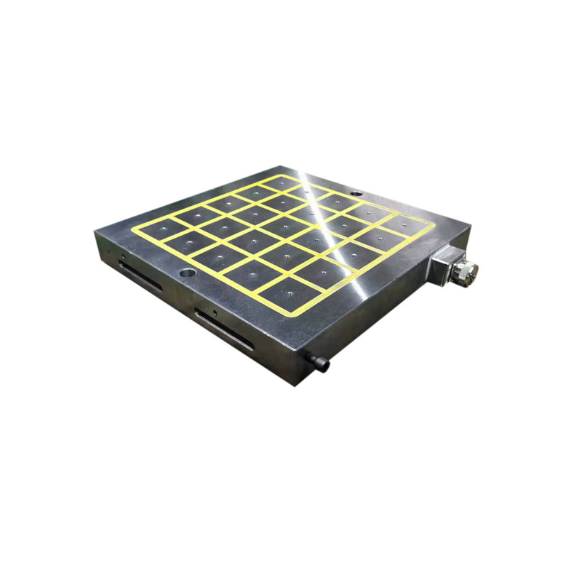 Steel 500x500mm Square electro permanent Magnetic Table For Milling Machine