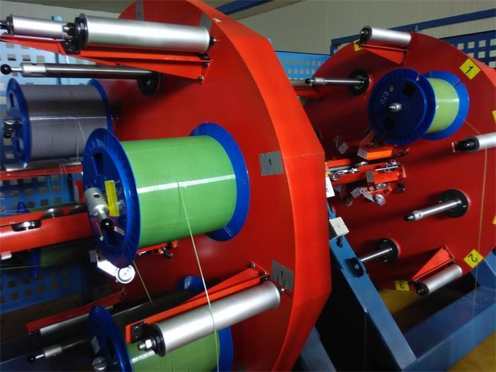 ISO9001 3000mm Pitch Fiber Optic Ribbon Cat6 Cable Making Machine