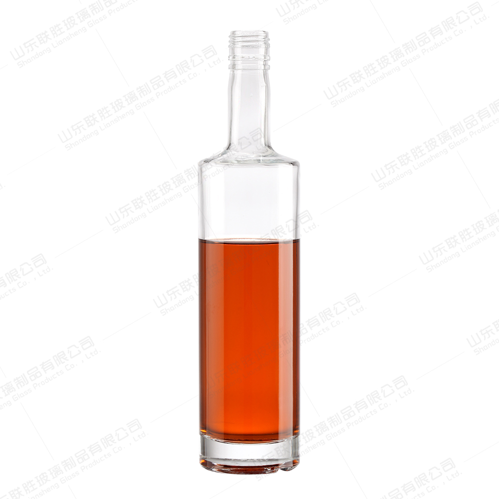 Rubber Stopper Sealing Type 375ml Glass Bottle for Custom Logo Liquor Vodka and Tequila