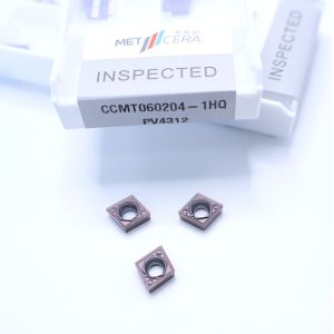 Fracture Resistance Carbide Cutting Tool Inserts Good Surface Smoothness