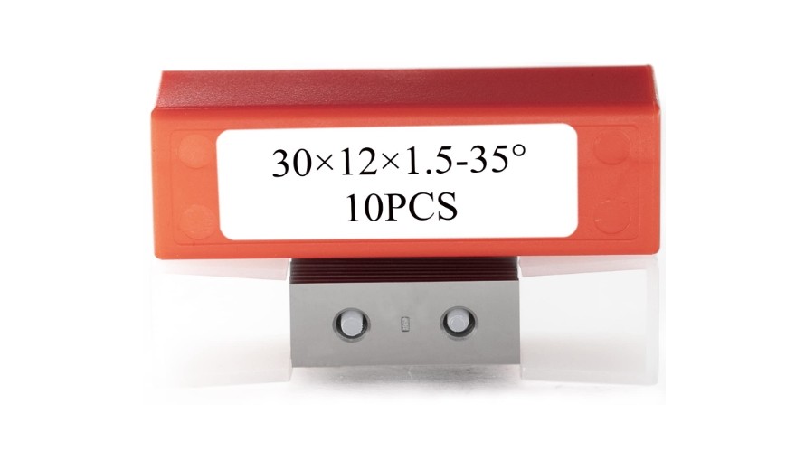 100% Tungsten Carbide Woodturning Tools 10pcs 30×12×1.5mm-35°