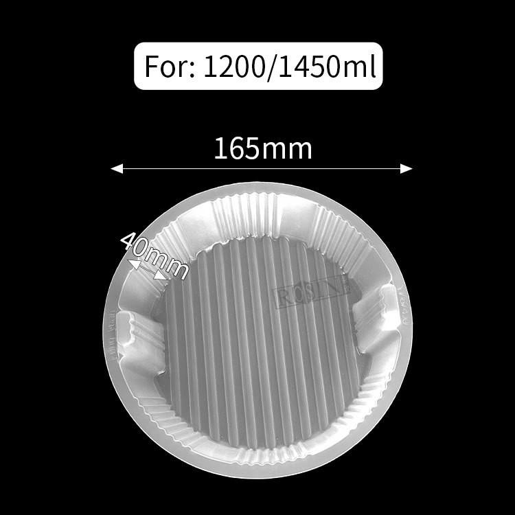 Plastic Restaurant Take Out Containers Leak Proof With Separate Insert Tray
