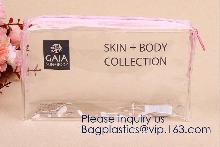 Holographic Makeup Bag, Metallic color Fashion Cosmetic Travel Bag Large Toiletry Bag Makeup Organizer for Women, Purple