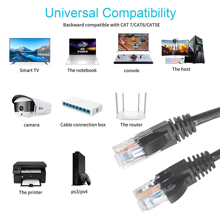 8 Pair 4p 24awg 1m Utp 4pr Cat5e Network Cable Cat5 Rj45 Cat 6 Stp Cable