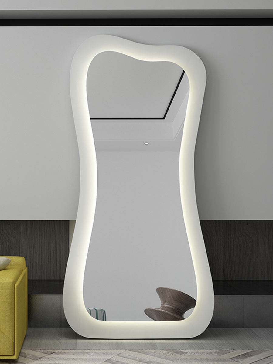 Hollywood Standing Full Length Xl Floor Mirror With Led Light 71x32