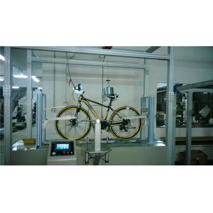 Brake EN14764 Strollers Testing Machine , Bicycle Simulation Dynamic Road