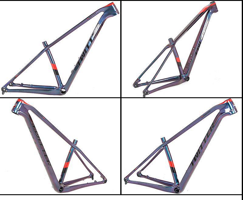 29er Full Suspension Mountain Bike Frame Roadbike Twitter Thru Axle 148mm