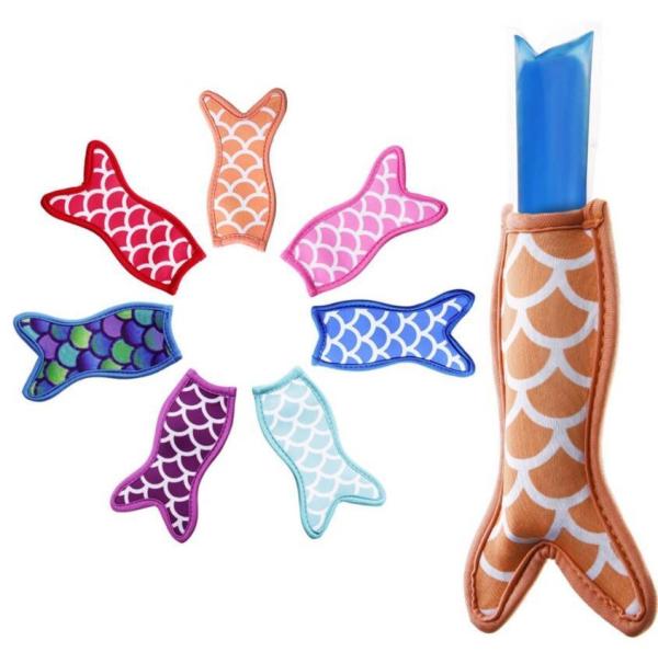 Customize Popsicle Bags Freezer Ice Pop Sleeves Neoprene Anti freezing Ice Pop