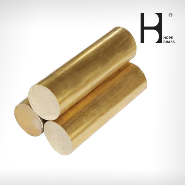 OEM 2000mm Long Brass Solid Rod , Fadeless Brass Round Stock
