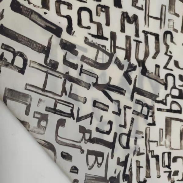 100% Nylon Printed Microfiber Fabric UV Proof water proof,oil proof and stain