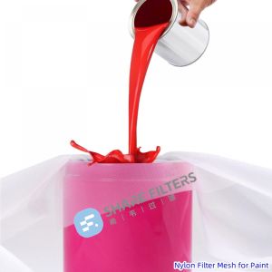  100 Micron Silicone Free Paint Nylon Mesh Filter Woven Net Sheet Filter Cloth for Paint, Home Brewing Manufactures