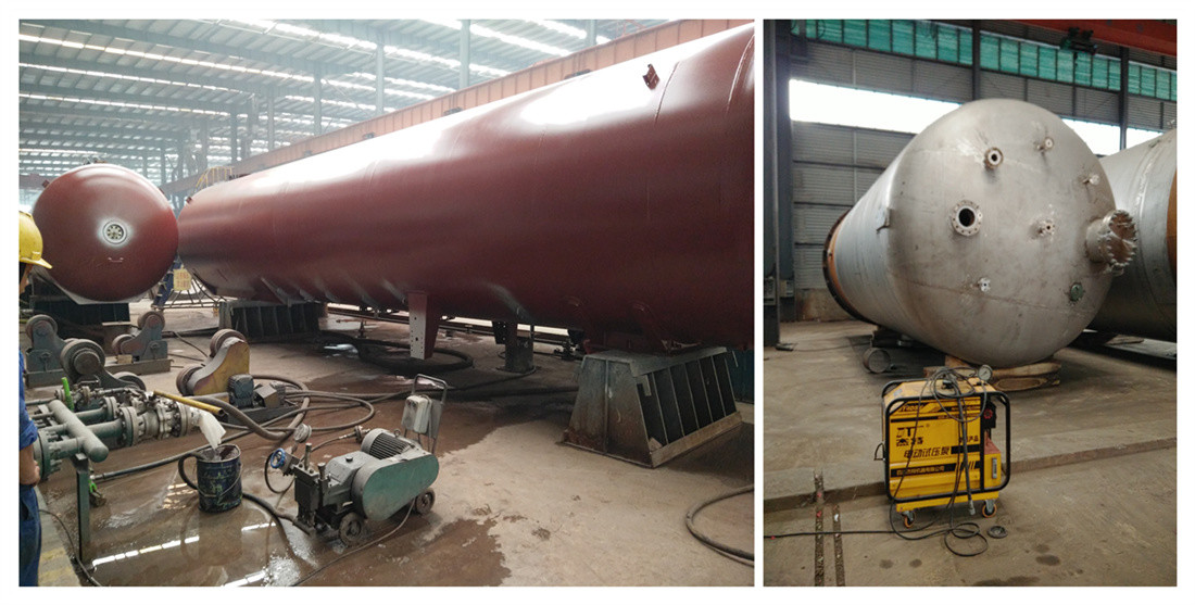 Rubber Hose Hydrostatic Test Pump Hose Mandrel Depoling Machine 1000bar 100MPa