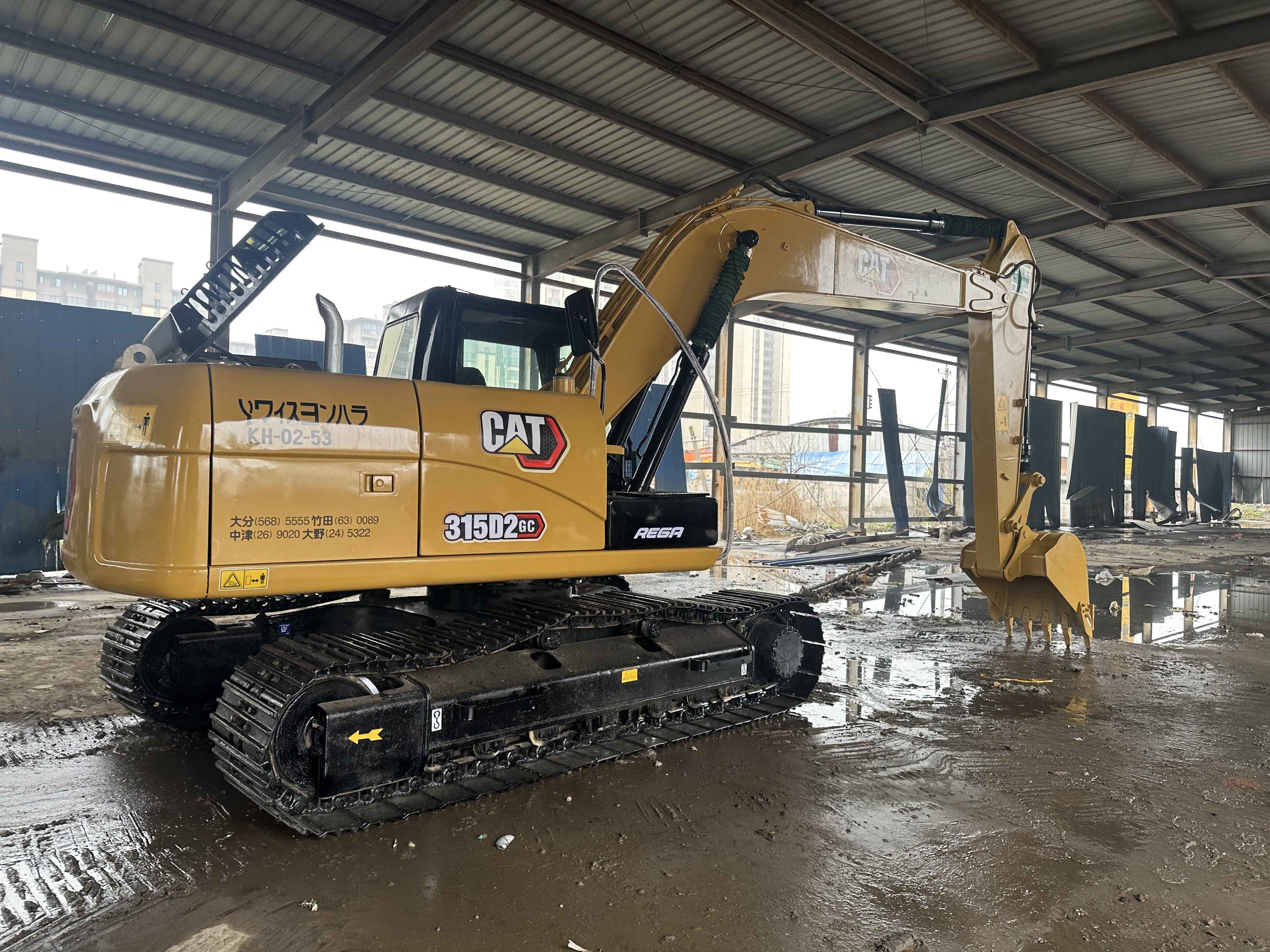 Secondhand Excavator Original Caterpillar 315D Used 15ton Crawler Digger