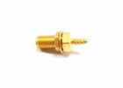 Straight Crimp Type RF Coaxial Connectors , SMA Plug Connector Cable RG 58 RG316