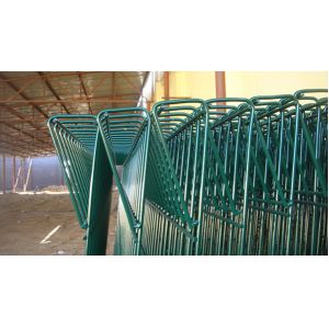 BRC Mesh Fence Panels, Roll Top Available in Hot Dipped Galvanized Powder Coated