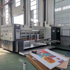 China Automatic 3 Ply Hd Flexo Printing Slotting Machine Corrugated Cardboard on sale