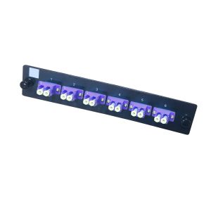 96F 2U Fiber Patch Panel , Fiber Termination Panel 19" For Communication Systems