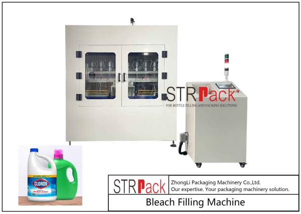 Anti Corrosive Bottle Filling Machine High Viscosity Chemical Detergent Toilet