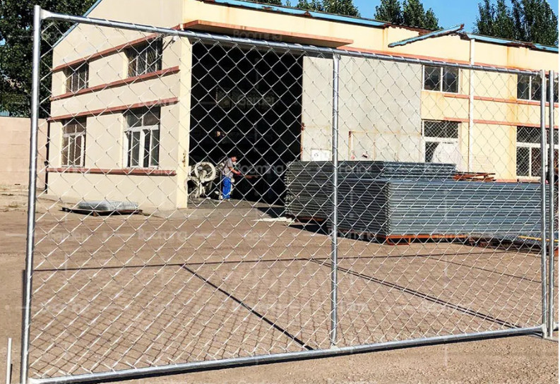 Vinyl Coated 6x10 Feet Temp Construction Fence