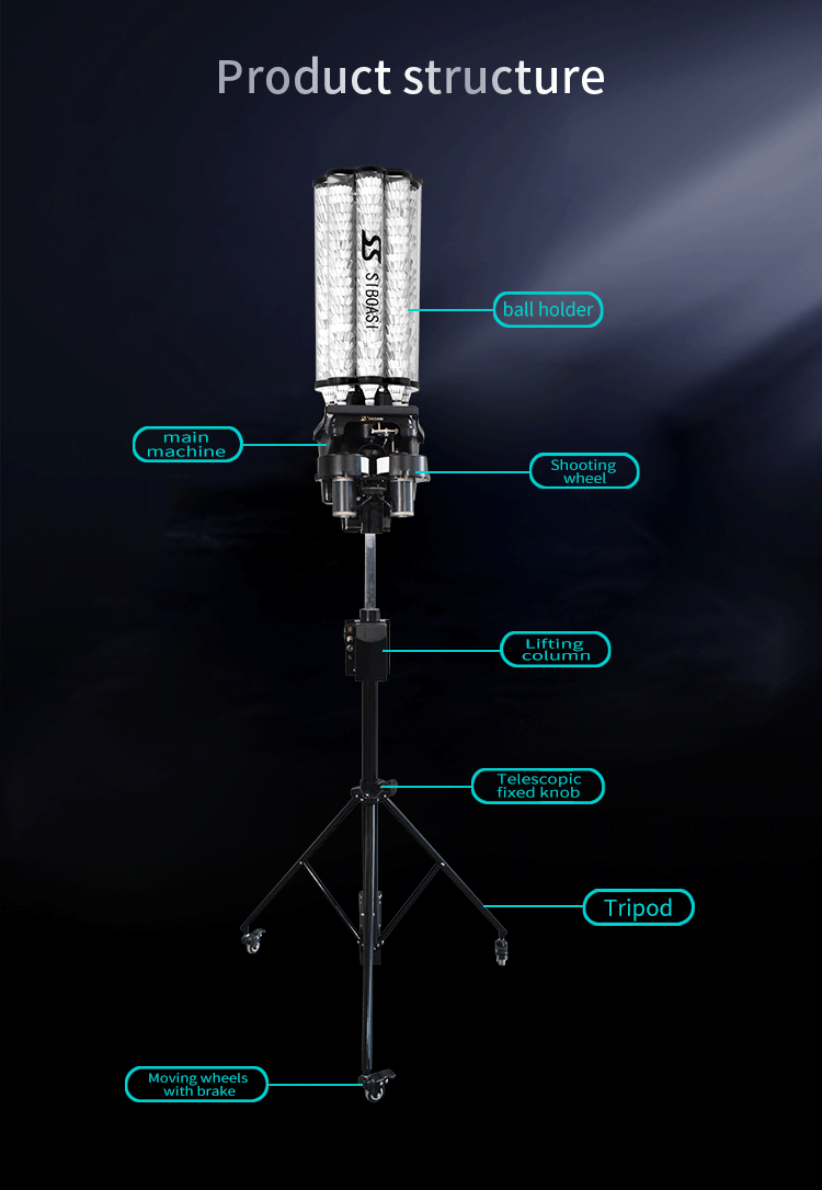 Badminton Shuttlecock Serving Machine With Overcurrent Overvoltage Protection