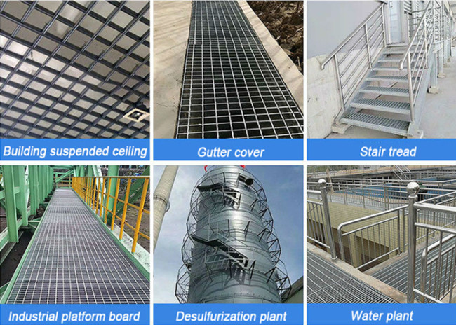 Building Material SS304 Serrated Galvanized Grating Drain Cover